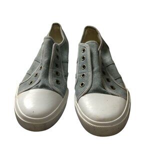 ROEBUCK & CO HERITAGE SUPPLY Women's Size 9 Gray Slip On NOLA Sneakers Casual